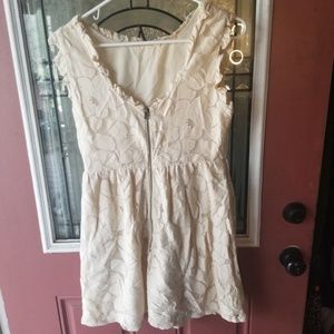 Cream color dress